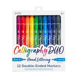 Calligraphy Duo Double-Ended Markers - Set of 12