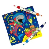 Colortopia Color By Number Paint Marker Kit - Epic Adventures