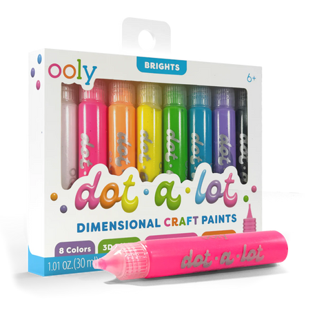 Dot-A-Lot: Dimensional Craft Paint - Bright