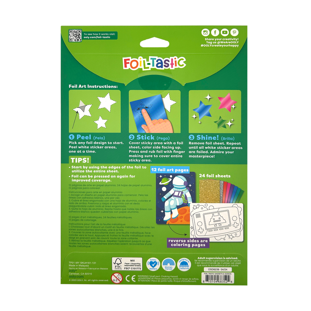 Foil-tastic Foil Art & Coloring Gadgets & Gizmos