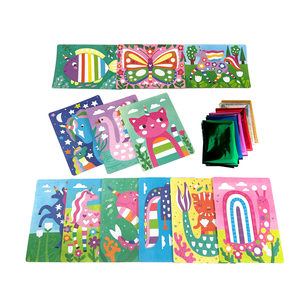 Foil-tastic Foil Art & Coloring Whimsical World