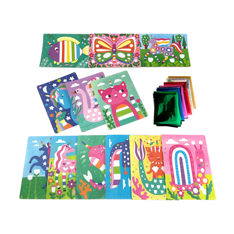 Foil-tastic Foil Art & Coloring Whimsical World