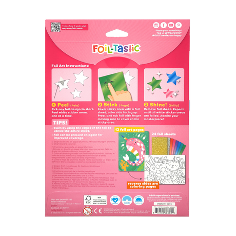 Foil-tastic Foil Art & Coloring Whimsical World