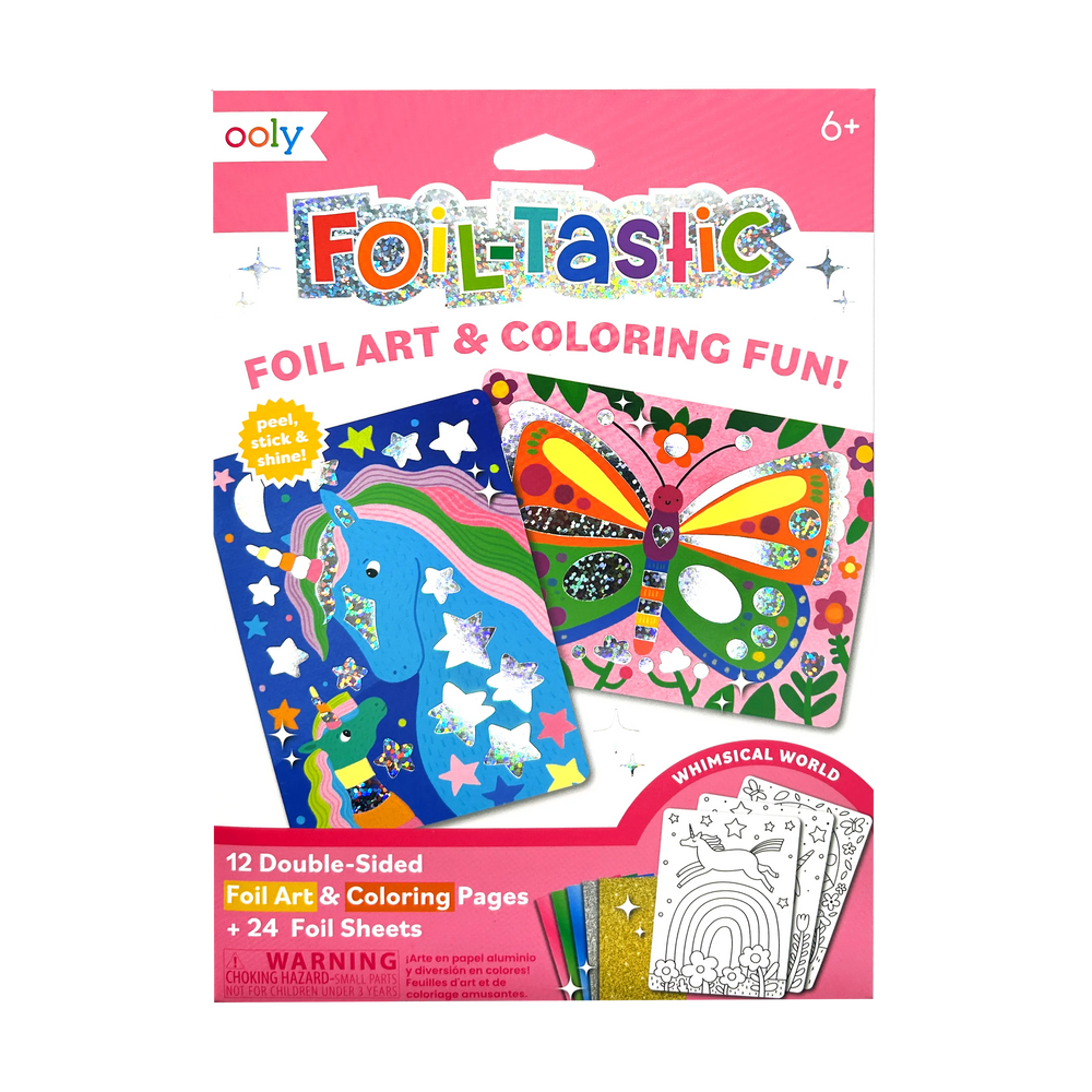 Foil-tastic Foil Art & Coloring Whimsical World