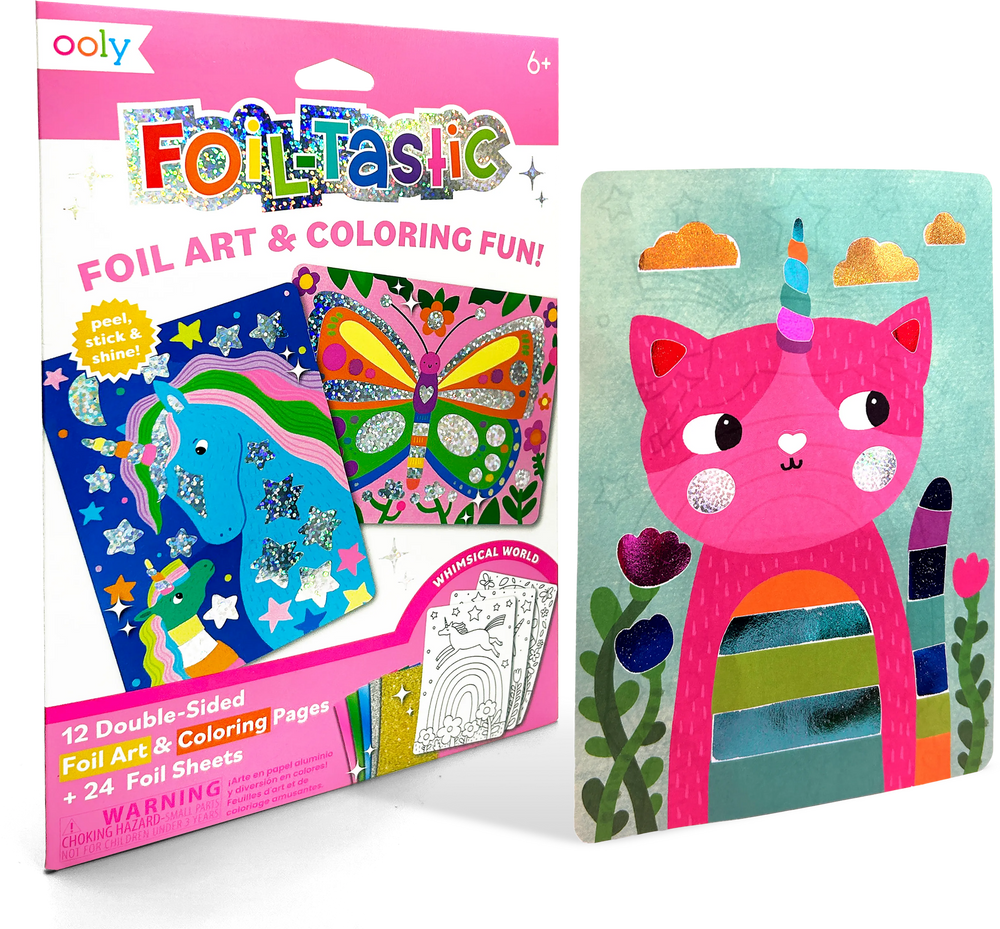Foil-tastic Foil Art & Coloring Whimsical World