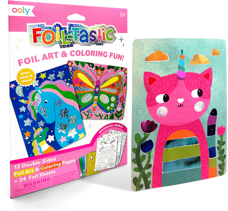 Foil-tastic Foil Art & Coloring Whimsical World