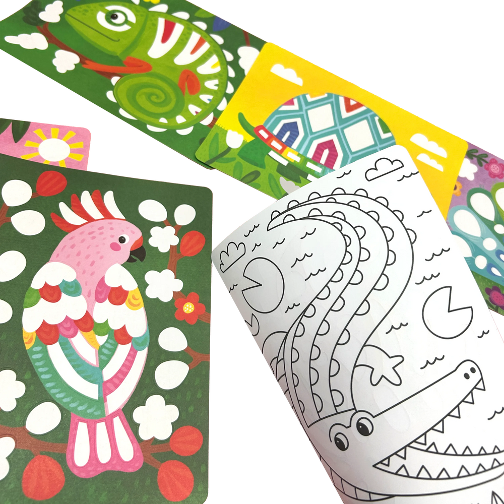 Foil-tastic Foil Art & Coloring Awesome Animals