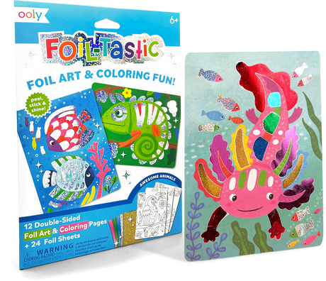 Foil-tastic Foil Art & Coloring Awesome Animals