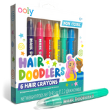 Hair Doodlers Hair Crayons - Set of 6