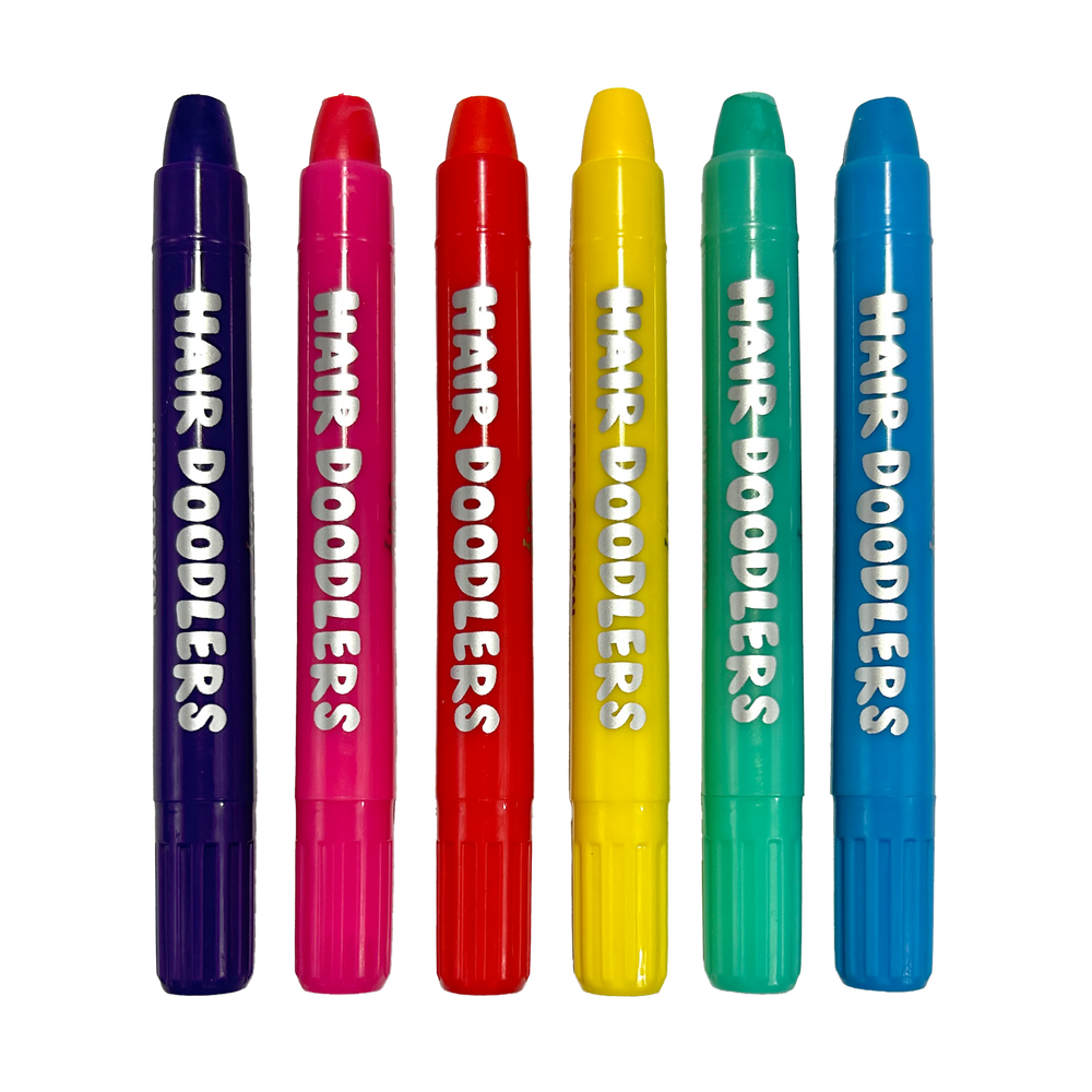 Hair Doodlers Hair Crayons - Set of 6