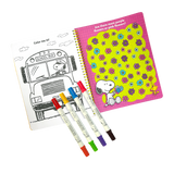 Ooly x Peanuts Activity Travel Kit & Double-Ended Markers