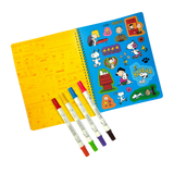 Ooly x Peanuts Activity Travel Kit & Double-Ended Markers