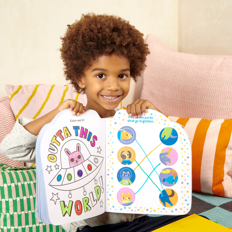 Playful Pages Activity Book Pets in Space