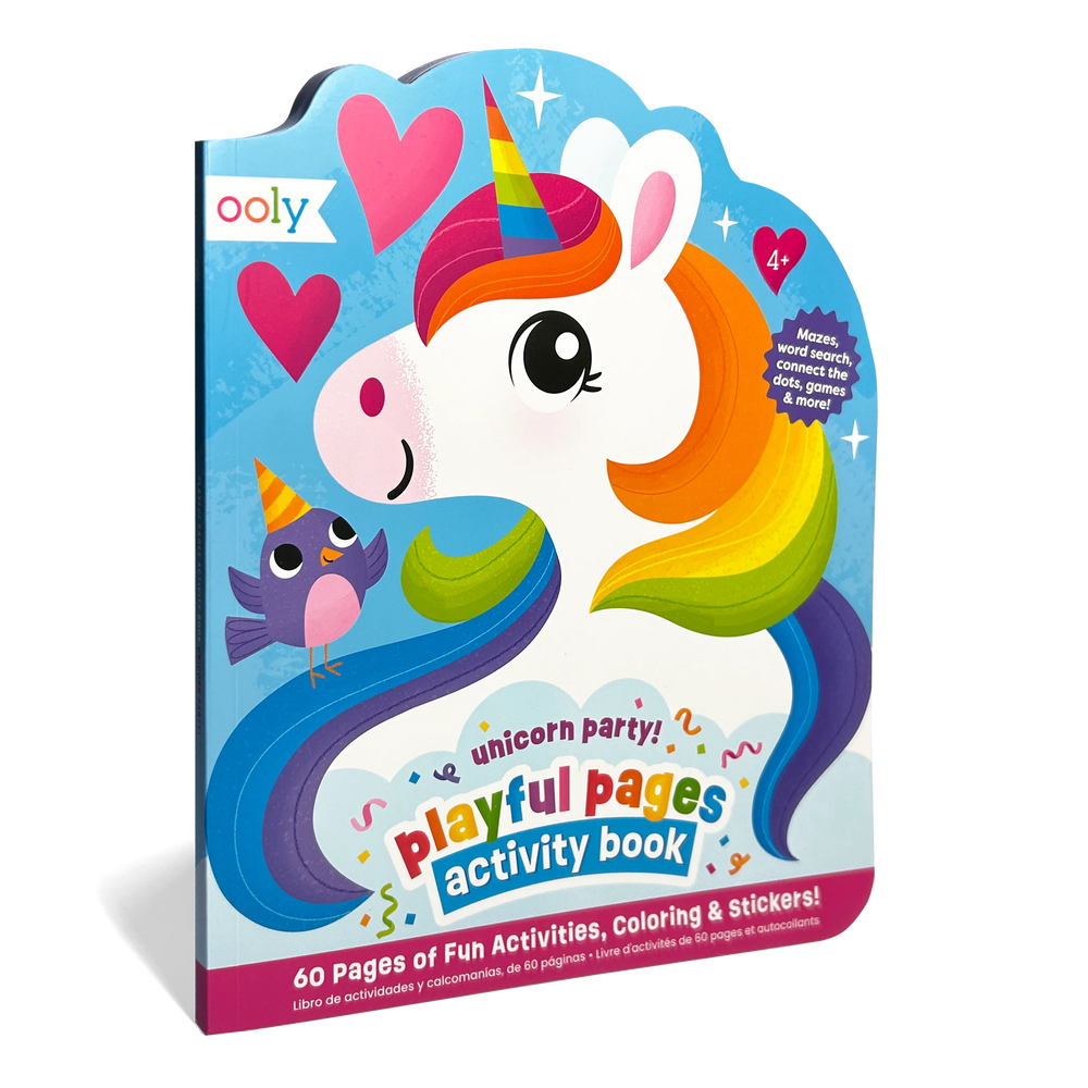 Playful Pages Activity Book Unicorn Party
