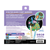 Vivid Pop! 8 Water Based Paint Markers - Metallic
