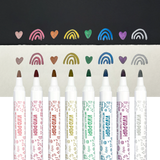 Vivid Pop! 8 Water Based Paint Markers - Metallic