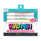 Vivid Pop! 8 Water Based Paint Markers - Pastel