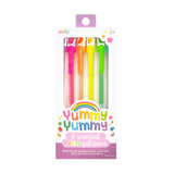 Yummy Yummy 6 Scented Neon Gel Pens