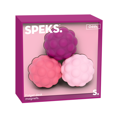 Speks Odds Green Dots Soft Silicone Fidget Magnets