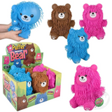 Shaggy Puffer Bear 10"