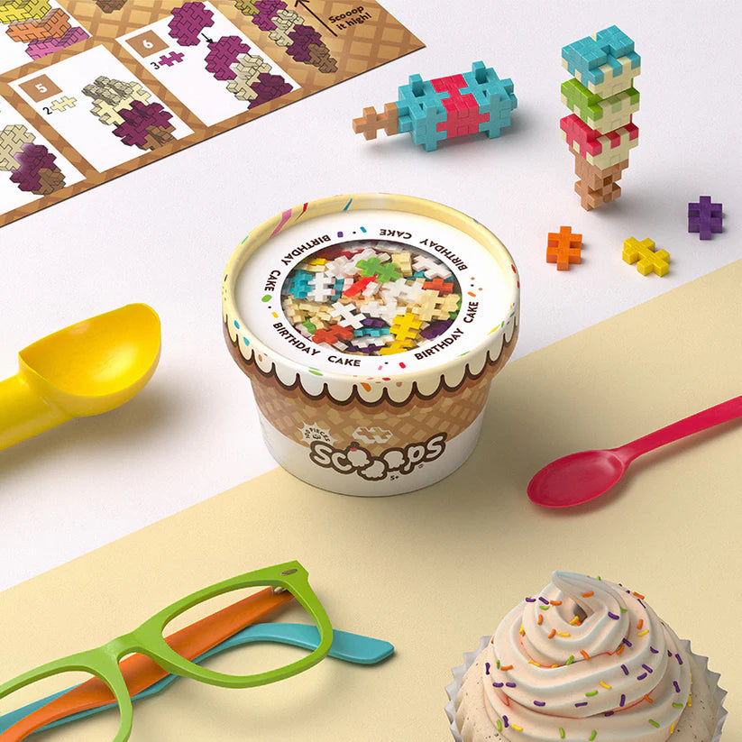 Plus-Plus Scoops Birthday Cake