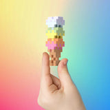 Plus-Plus Scoops Rainbow Sherbert