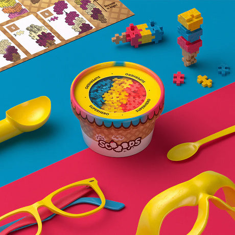 Plus-Plus Scoops Superhero