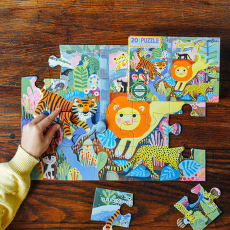 Big Cats 20 Piece Jigsaw Puzzle