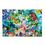 Tree of Wildlife 100 Piece Rectangle Puzzle