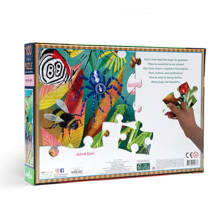 Love of Bugs 100 Piece Jigsaw Puzzle