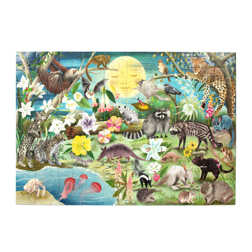 Love of Nocturnal Animals 100 pc Puzzle