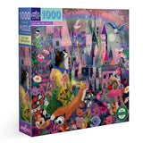 Cat and the Castle 1000 Piece Square Puzzle