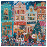 English Cottage Christmas 1000 Square Puzzle