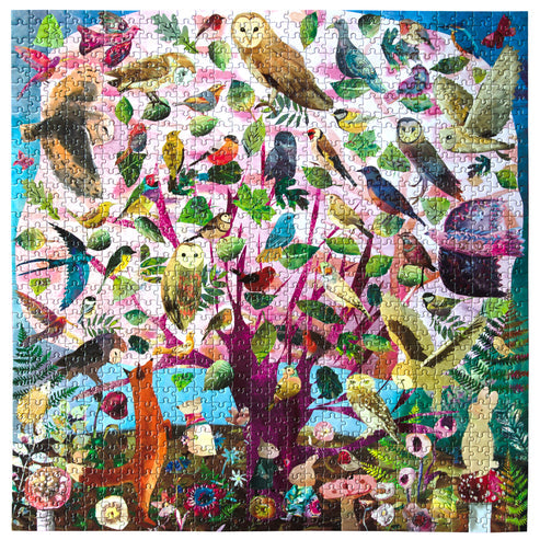 Parliament of Owls 1000 Piece Square Puzzle