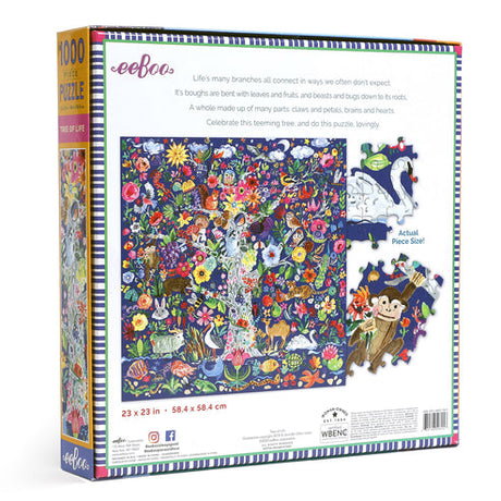 Tree of Life 1000 Piece Square Puzzle