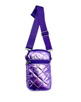 Purple Puffer Bag