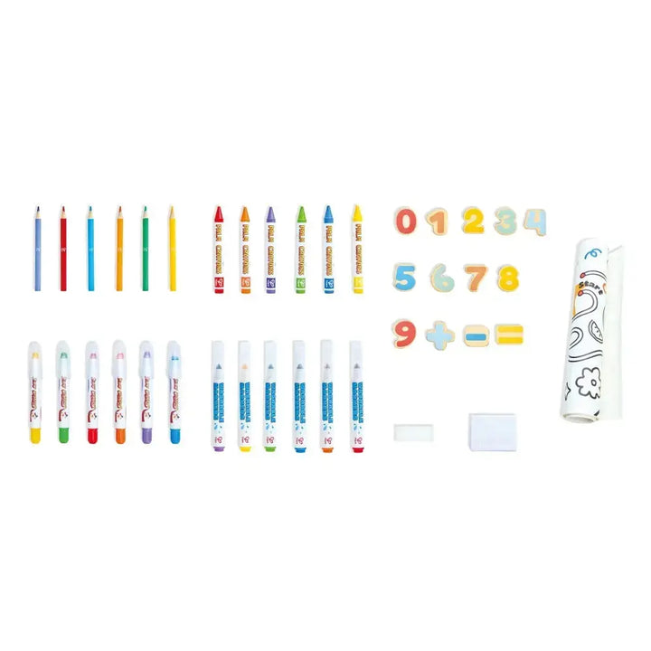 Hape E2031 Portable Art & Learn Set