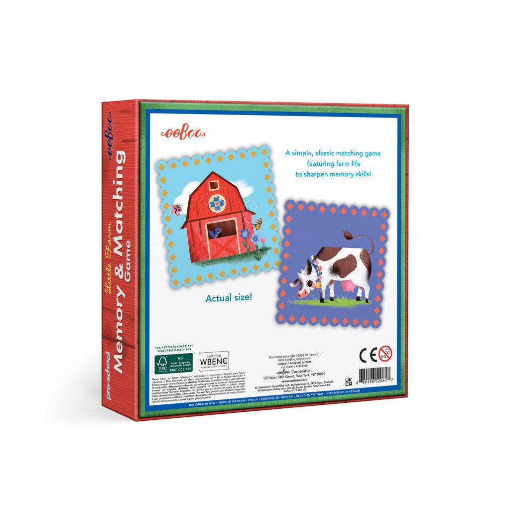 Pre-School Little Farm Matching Game
