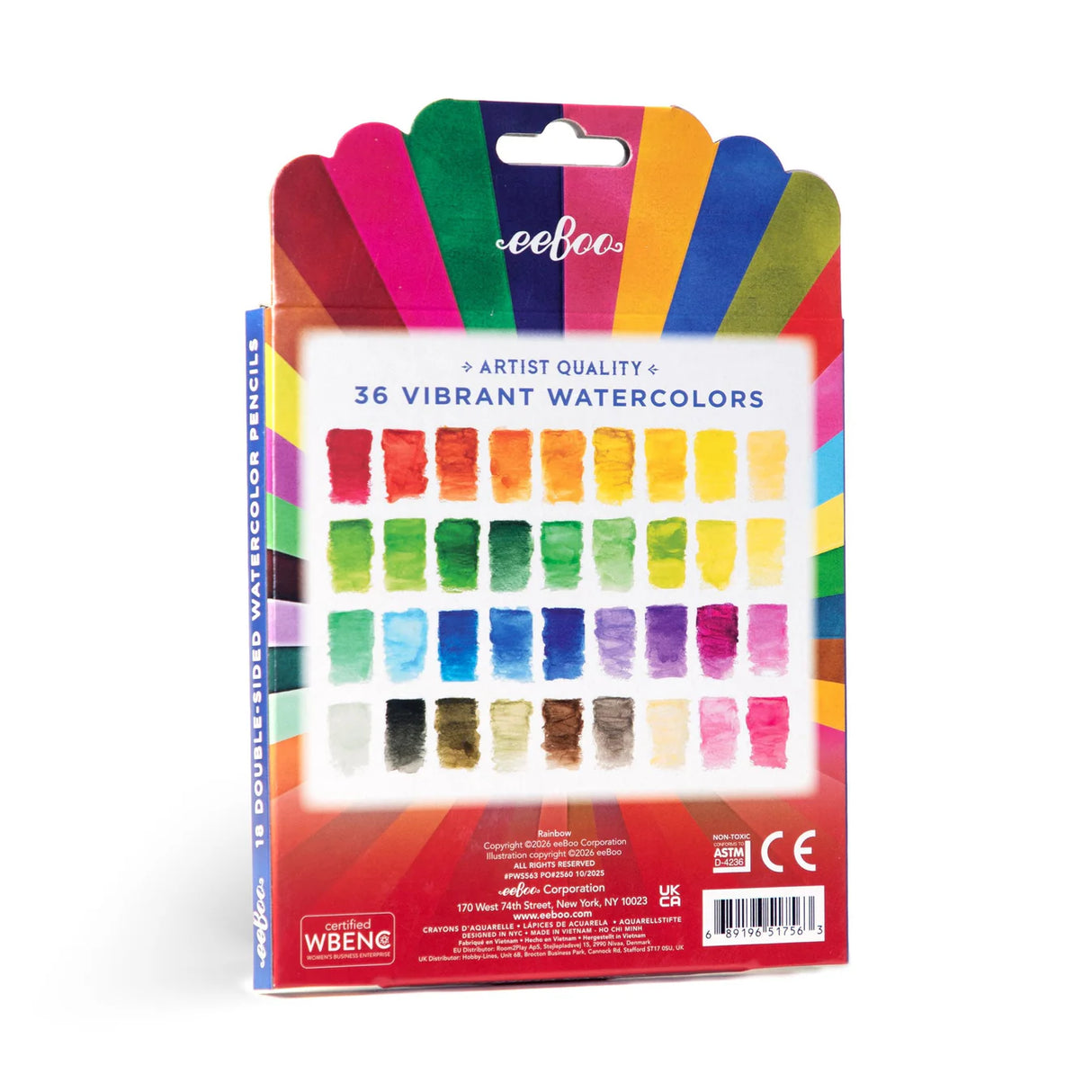 Rainbow 18 DS Watercolor Pencils