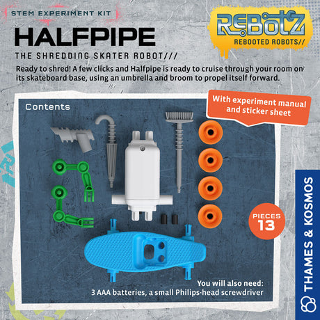 Halfpipe The Shredding Skater Robot