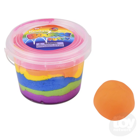 Rainbow Bounce Putty