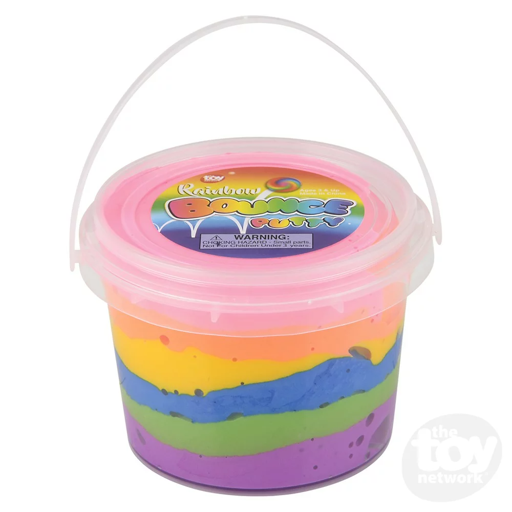 Rainbow Bounce Putty