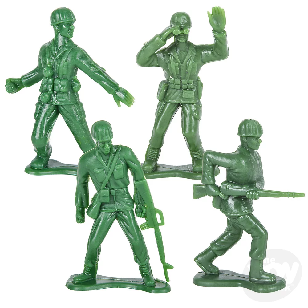 Army Man Bag of 8