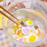 Instant Ramen Noodles Kawaii Slime Science Kit