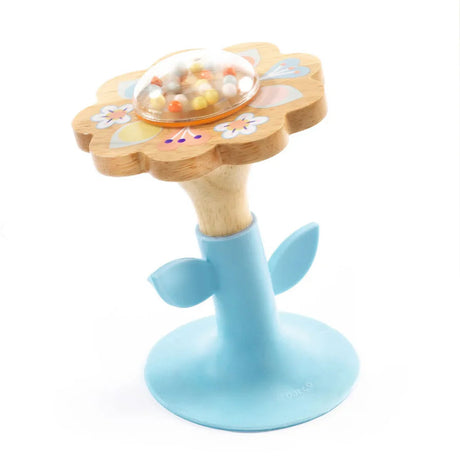 Djeco Baby White BabySwipi Rattle