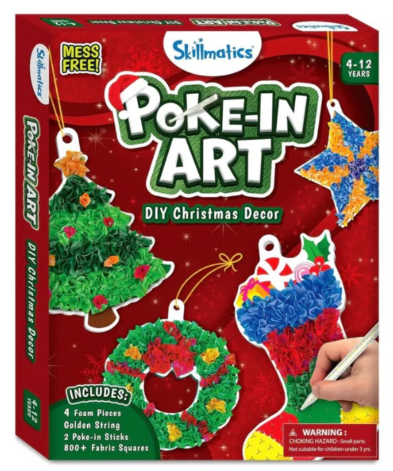 Poke in Art Christmas