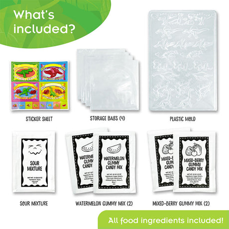 Tasty Labs Dinosaur Gummy Candy Lab