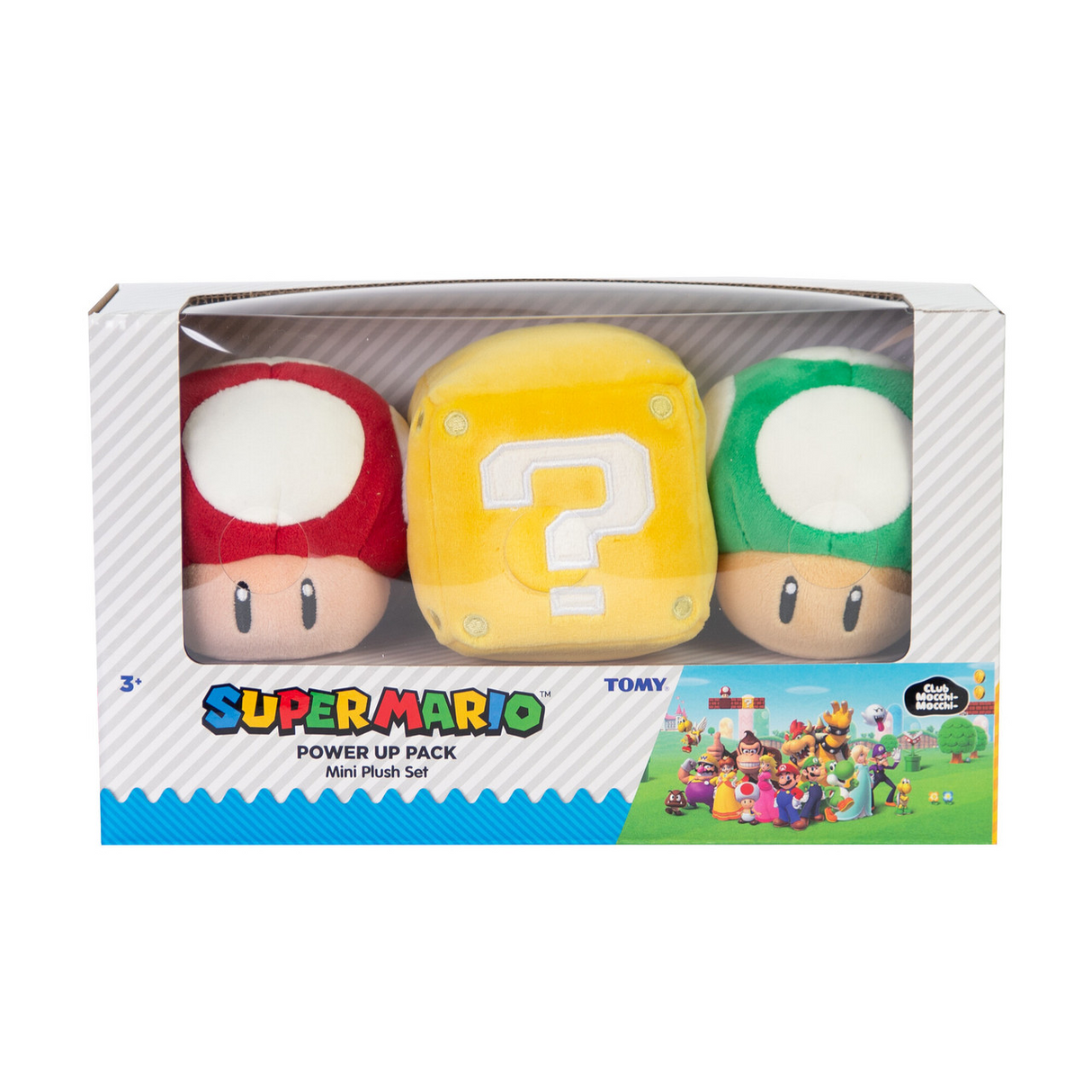 Super Mario Power Up Pack Mini Plush Set