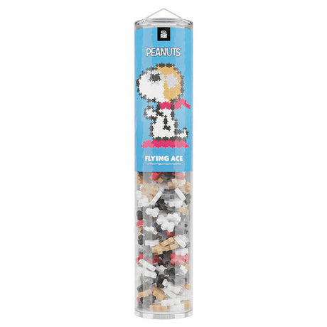 Plus-Plus Peanuts Puzzle By Number Tubes Flying Ace