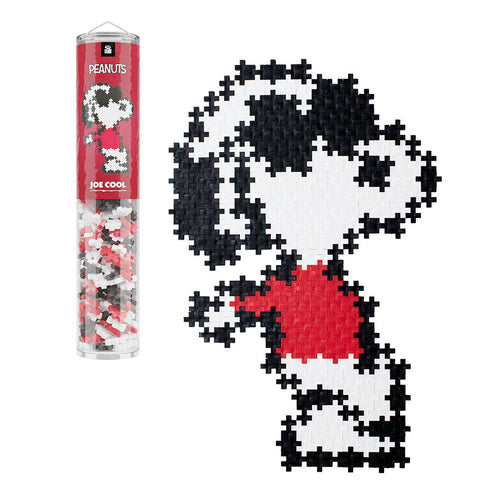 Plus-Plus Peanuts Puzzle By Number Tubes Joe Cool